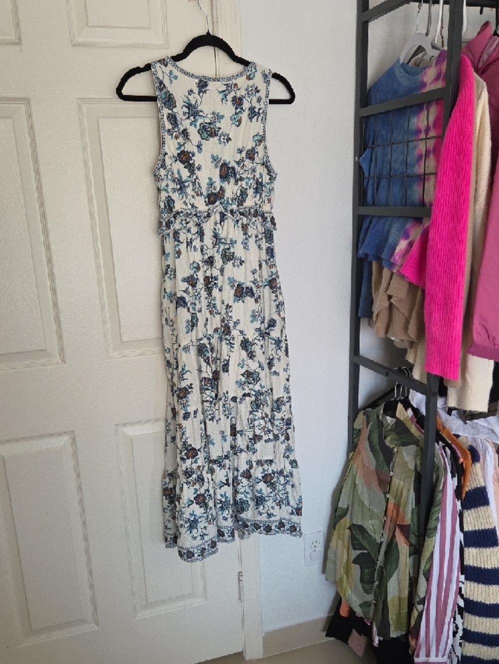 Max Studios Sleeveless Maxi Floral Dress Size Small - Picture 9 of 9